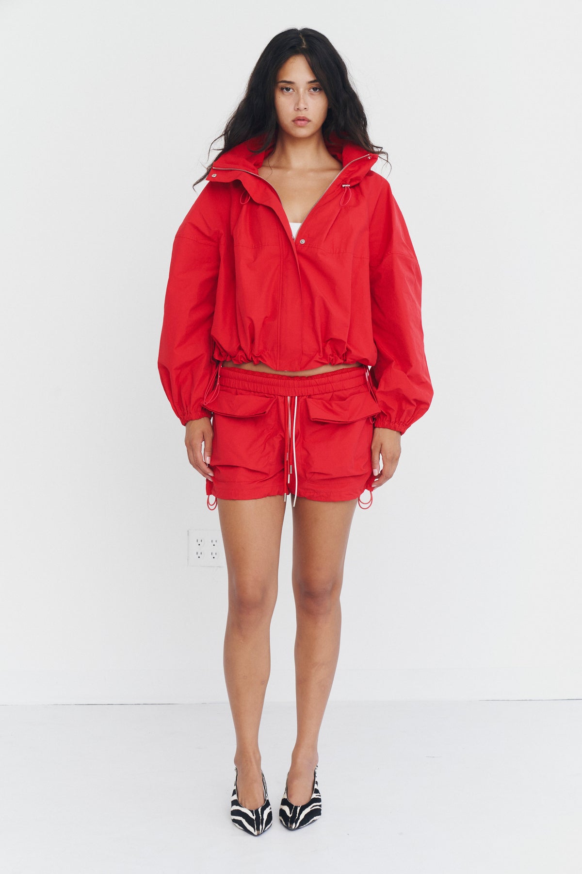 ALMA JACKET IN RED