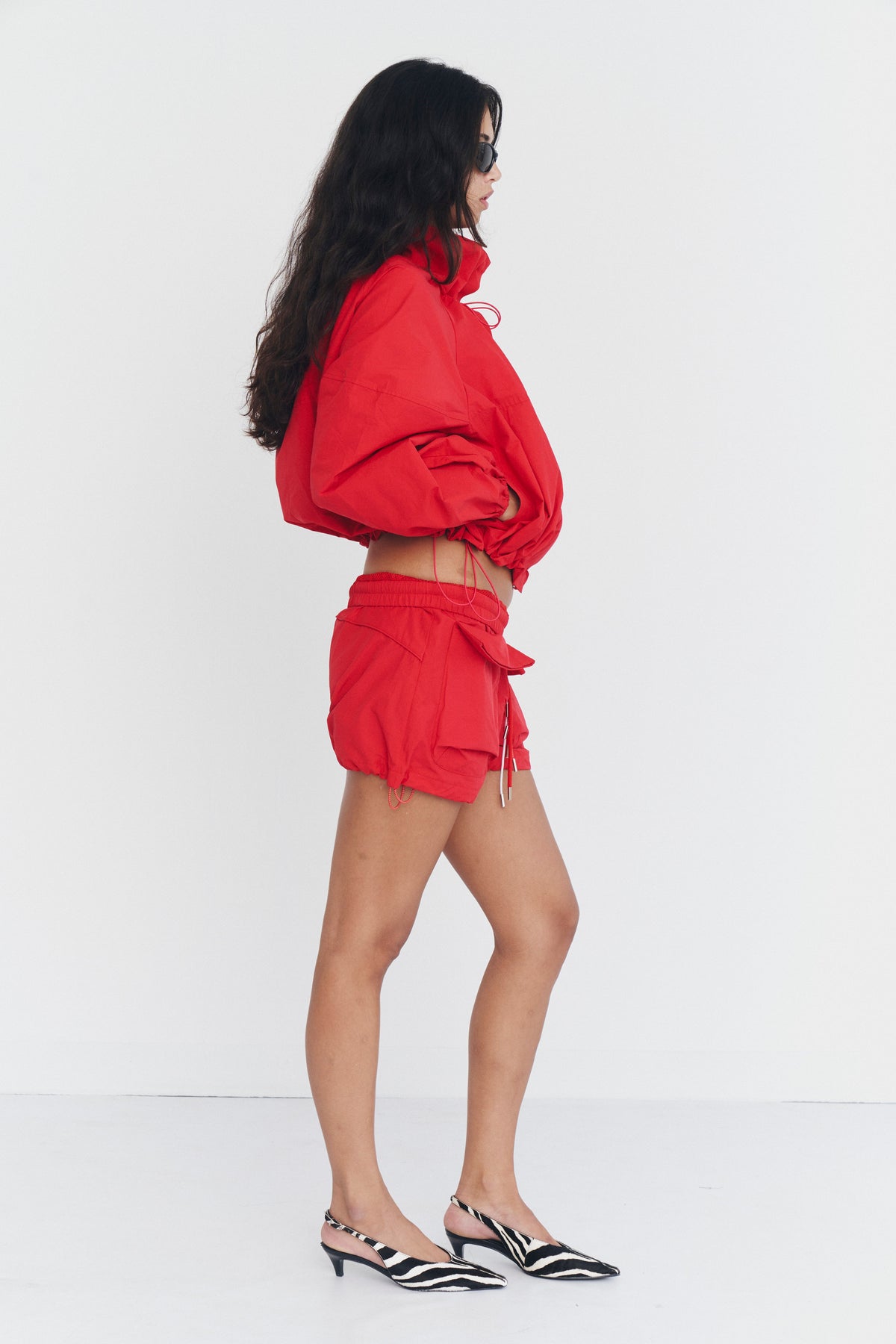 ALMA JACKET IN RED