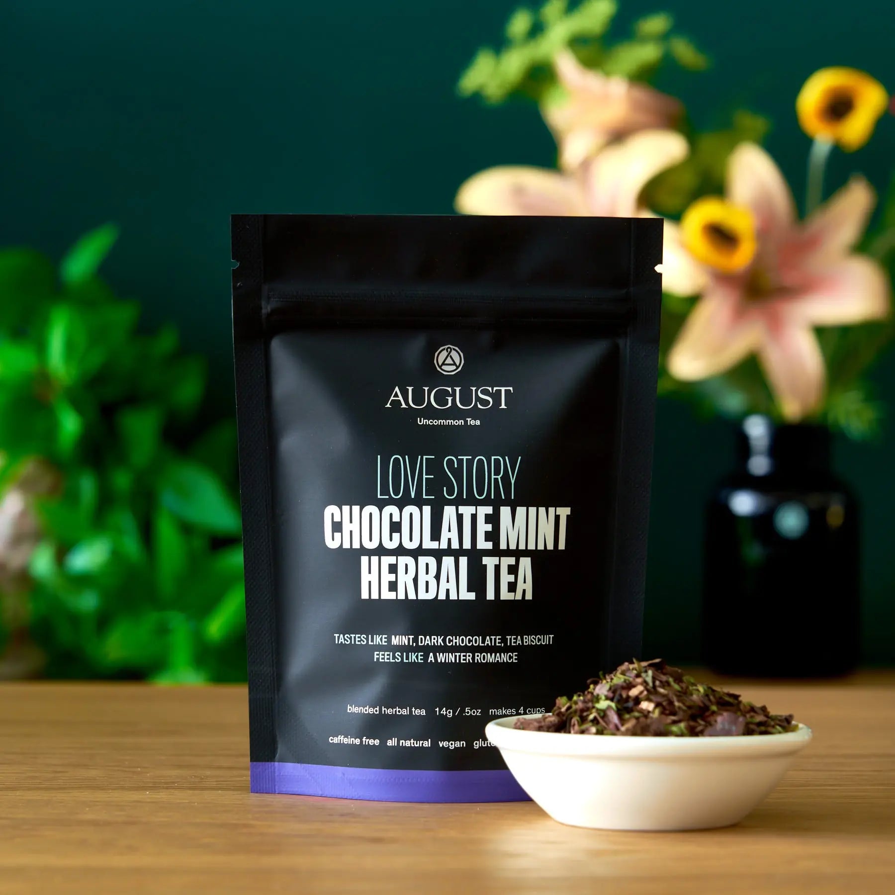 Love Story - Chocolate Mint Herbal Tea (Caffeine Free)
