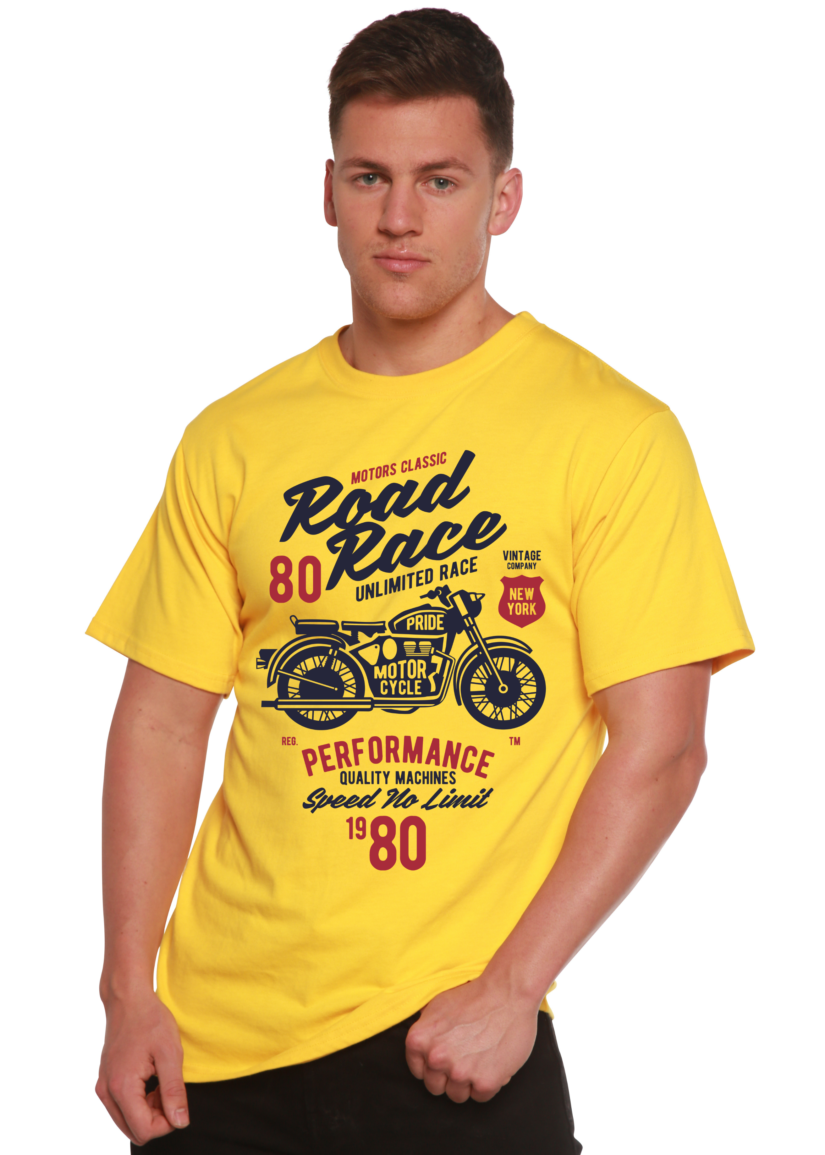 Road Race Motorcycles Spun Bamboo® Men&