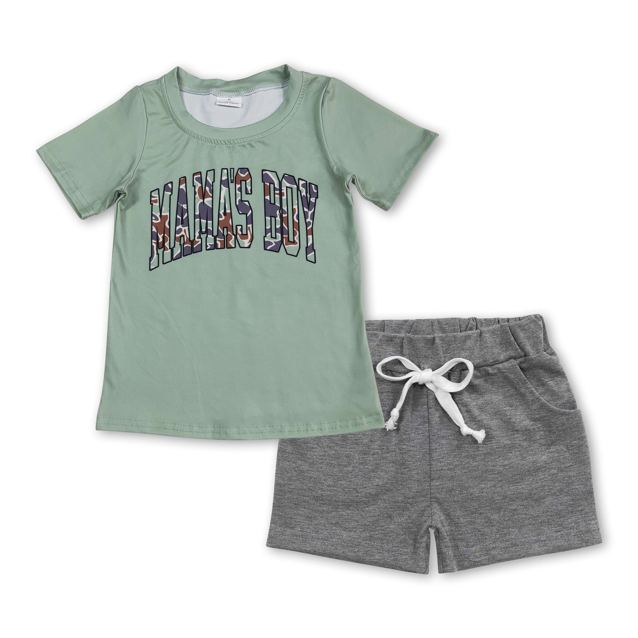 Short sleeves camo mama&