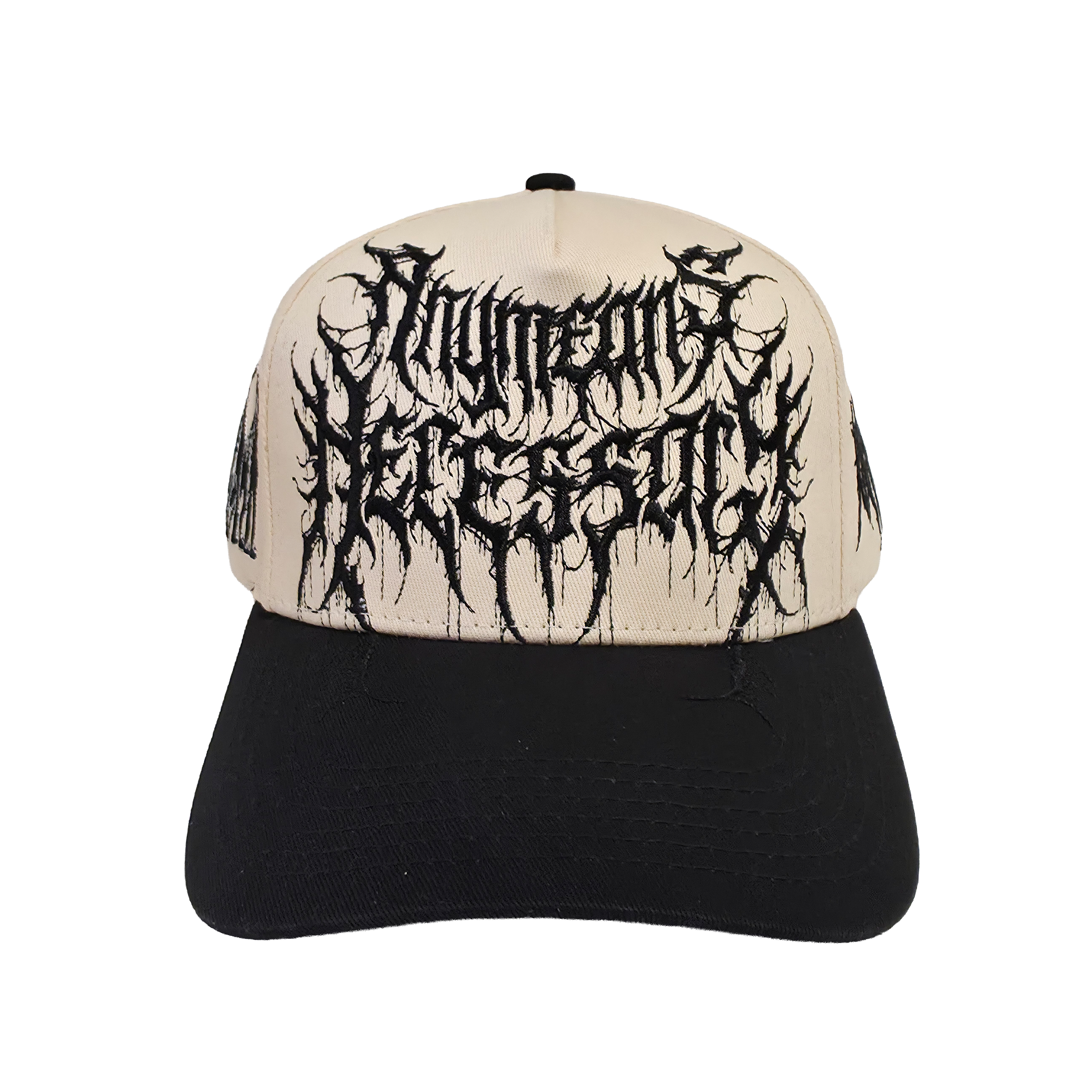 Black roaming hat by Any Means Necessary Clothing featuring a wide brim and casual style.