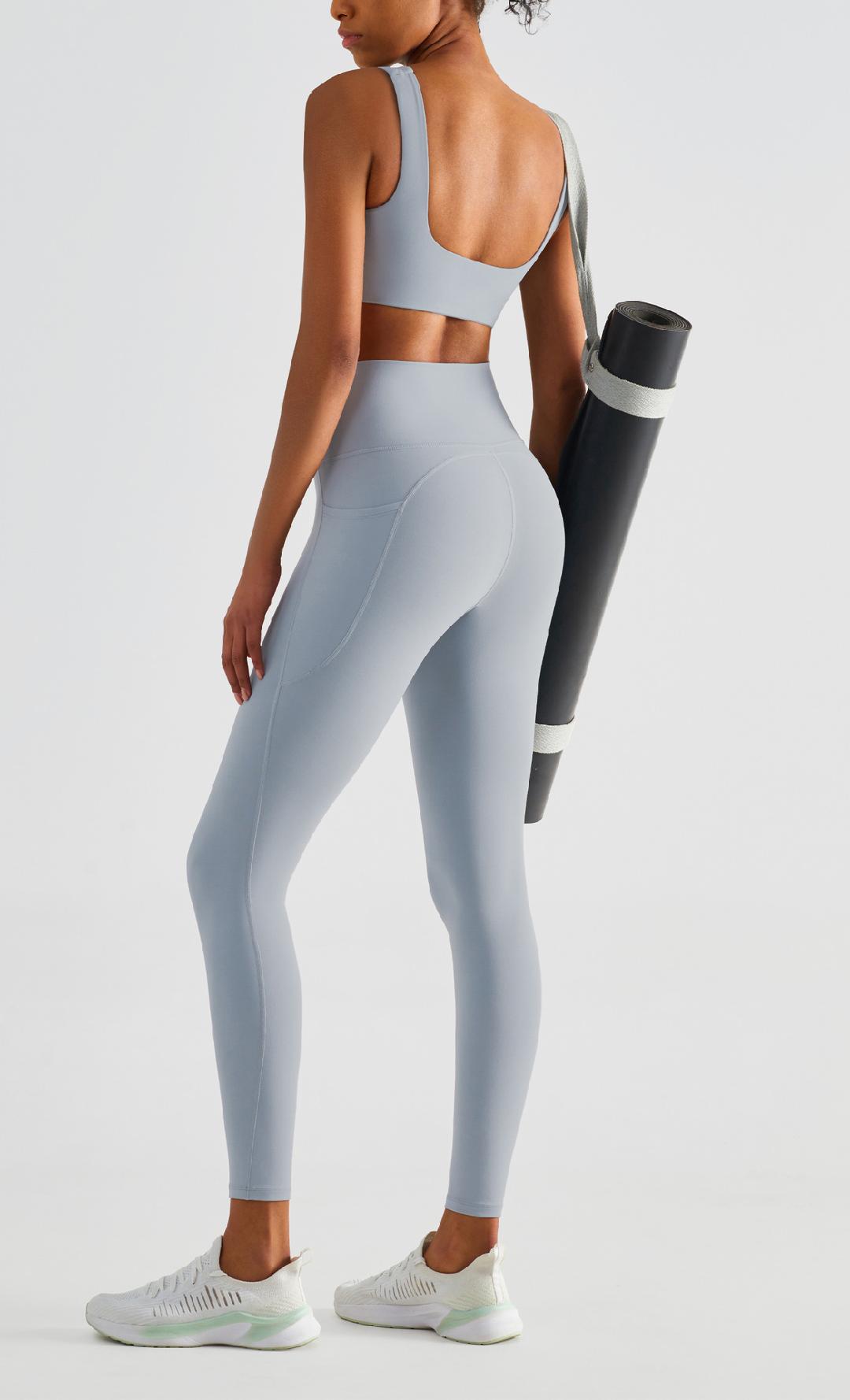 Blackout Barbell Koa Legging in Comet with sleek fit and vibrant pattern, designed for active wear and comfort.
