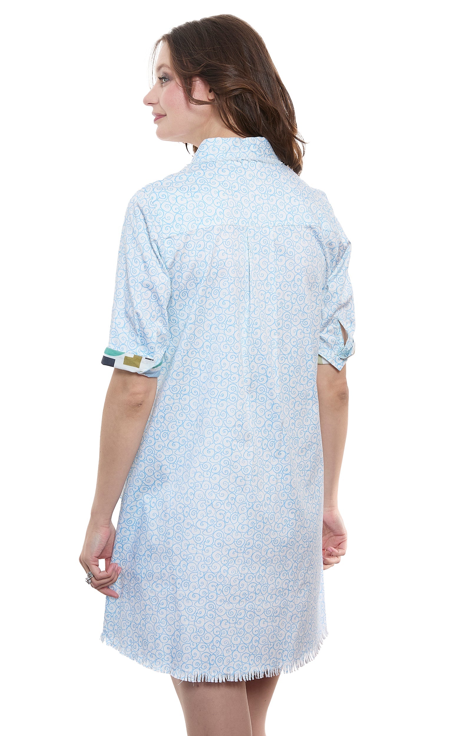 Dizzy-Lizzie Chatham Abstract Print dress featuring vibrant, modern patterns and a stylish silhouette.