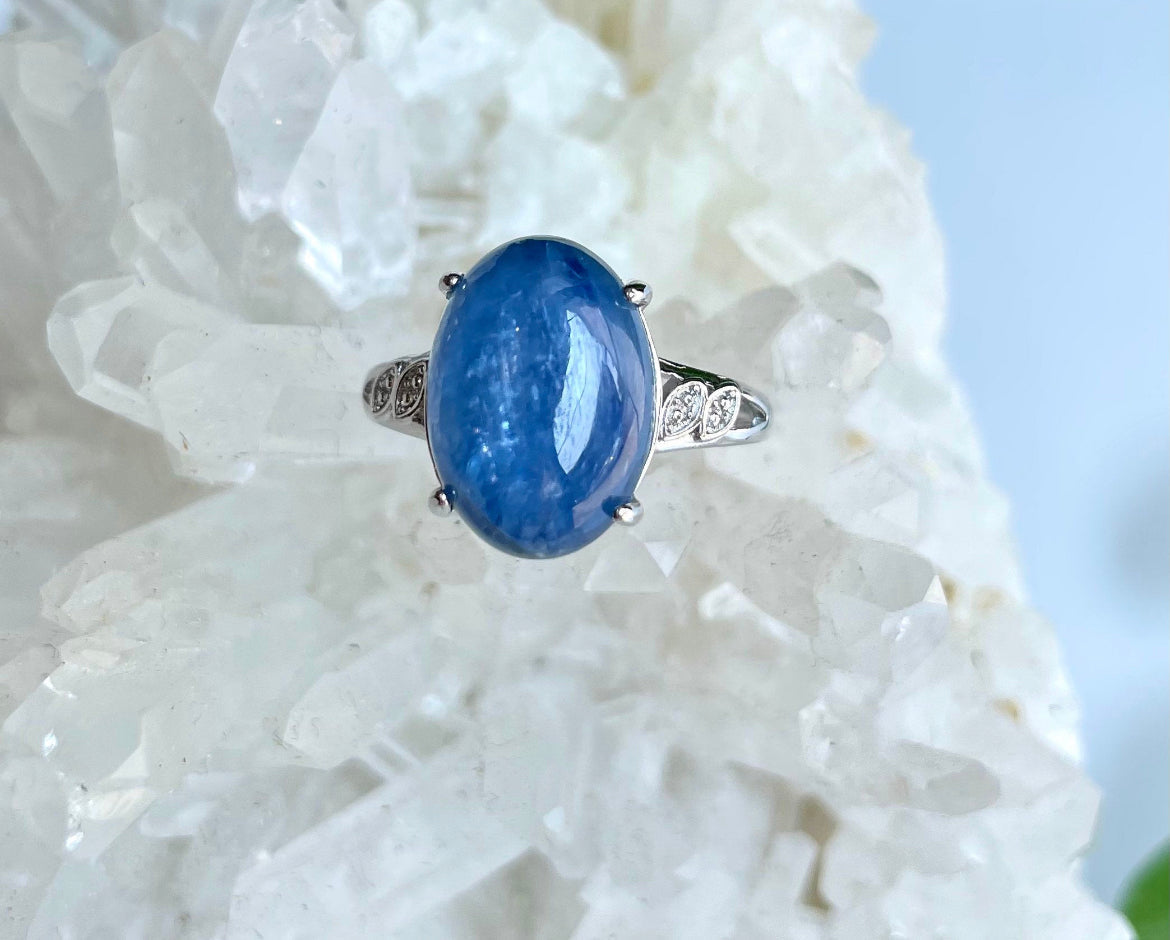 Blue Kyanite Ring