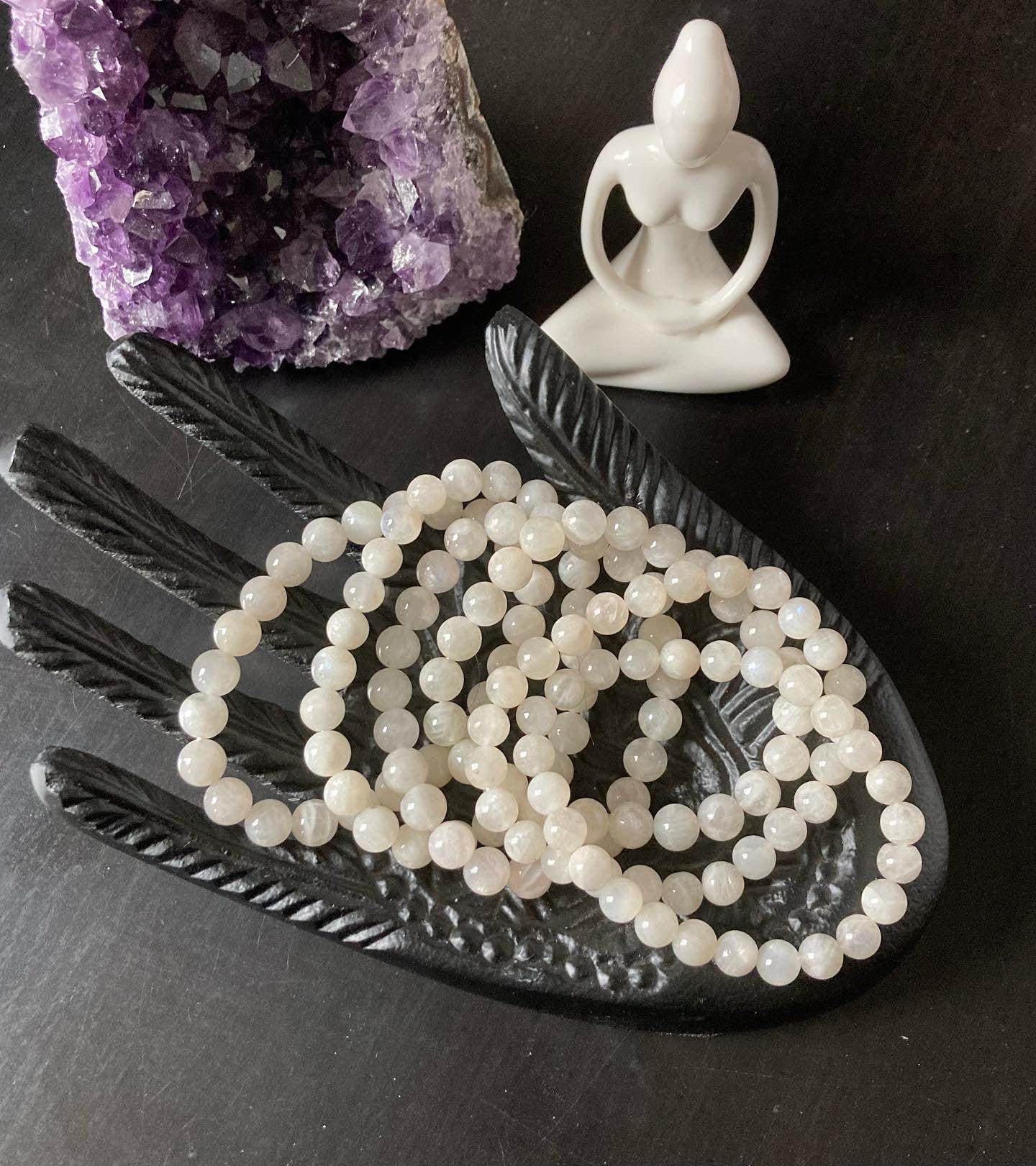 Moonstone Stretch Bracelet