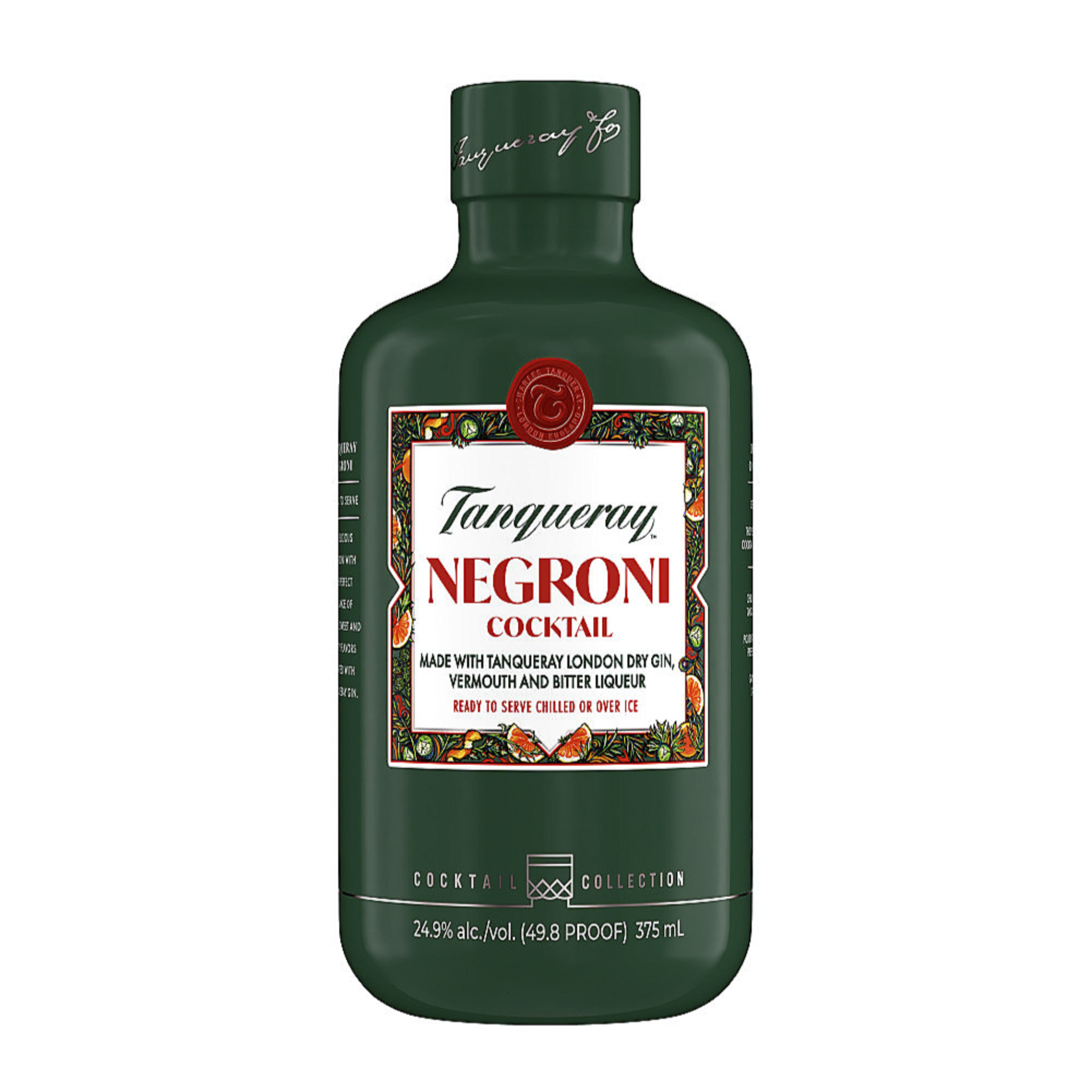 Tanqueray Cocktail Negroni Collection liqueur bottles from Liquor Geeks, featuring three distinct Negroni cocktail flavors in 750ml bottles.