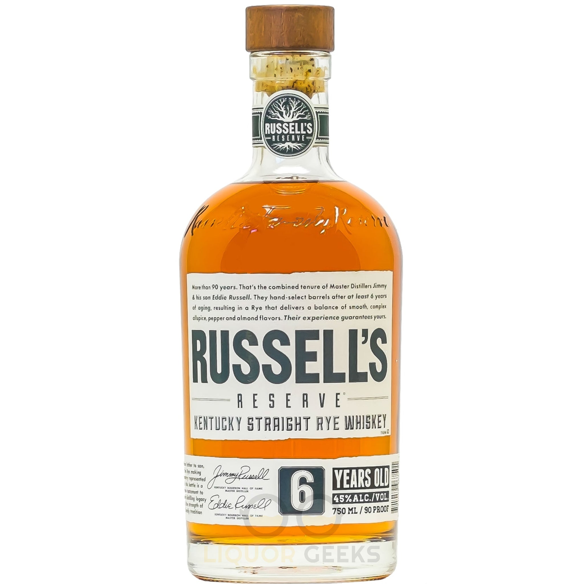 Bottle of Liquor Geeks Russell&