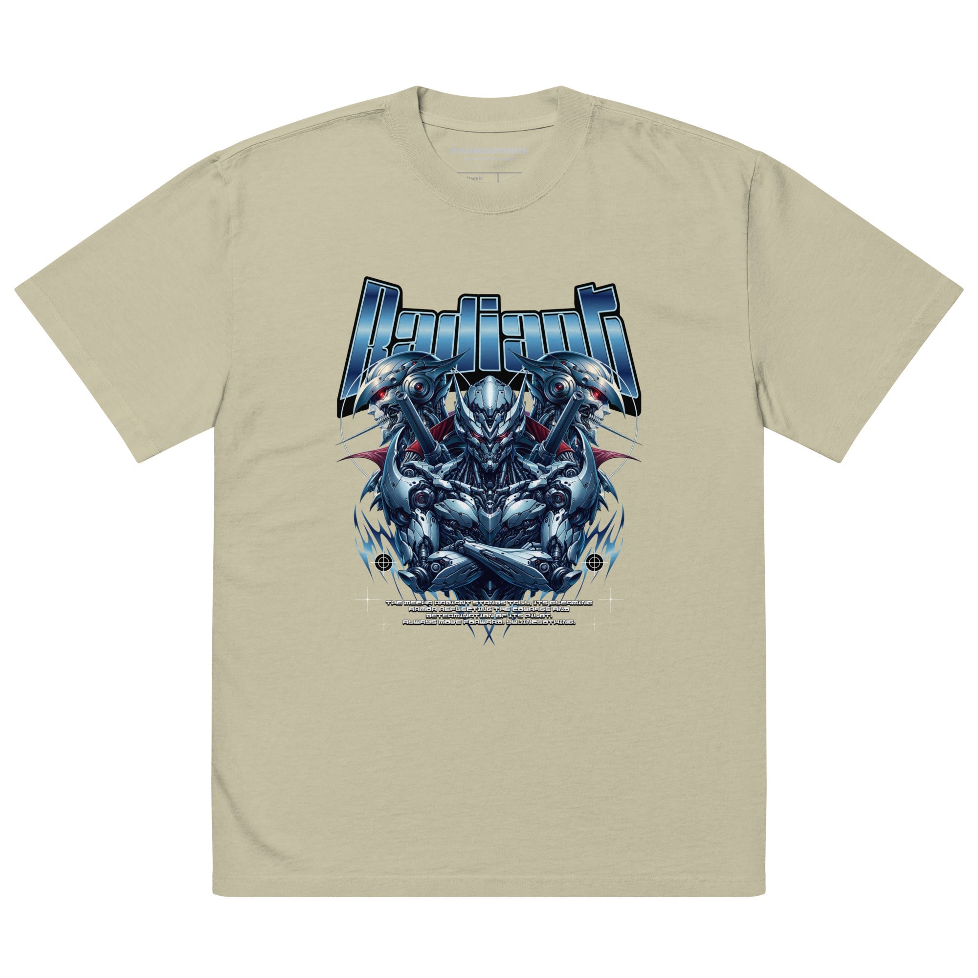 Radiant Oversized Faded T-Shirt
