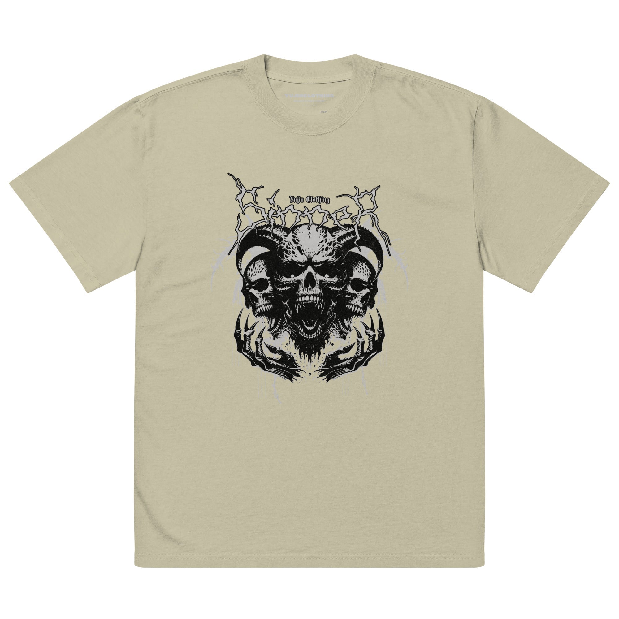 Sinner Oversized Faded T-Shirt