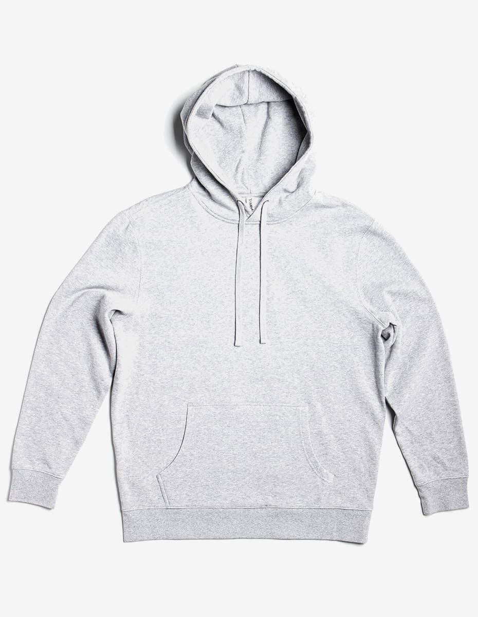 Unisex athletic heather fleece hoodie pullover by SpectraUSA, midweight casual fleece for comfort and warmth.