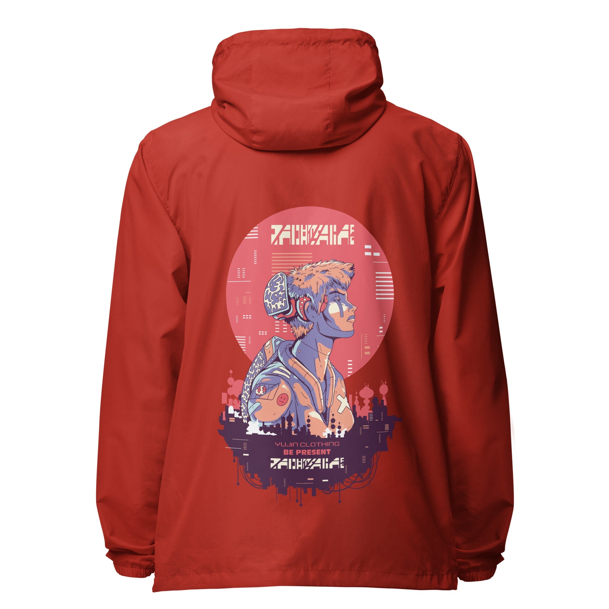 Be Present Windbreaker