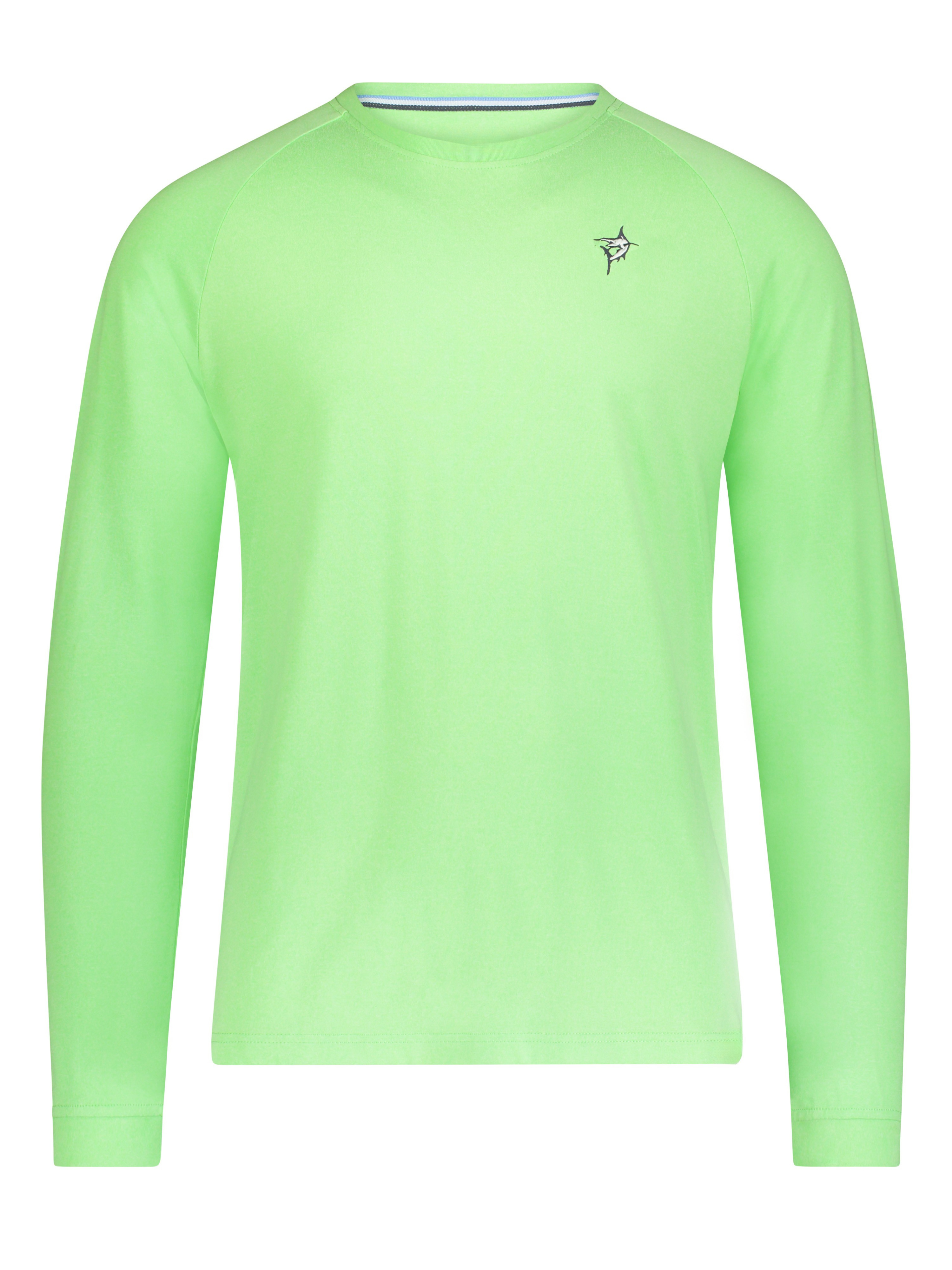 White Water Life Dockside Performance long sleeve shirt, lightweight and breathable, shown in a comfortable fit.