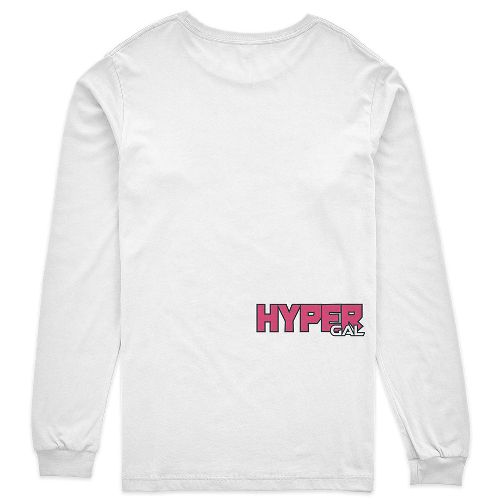 Galaxy Warrior long sleeve T-shirt by Yūjin Clothing featuring cosmic design and comfortable fit for casual wear.