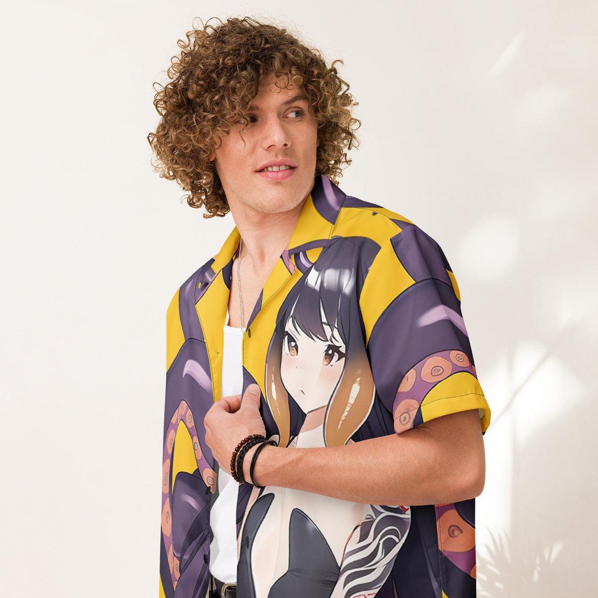 Black Deep Temptation T-Shirt by Yūjin Clothing featuring a comfortable fit and stylish design on soft fabric.