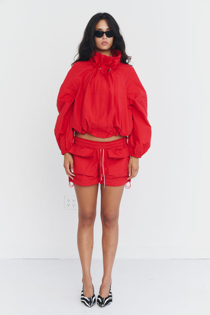 ALMA  JACKET IN RED