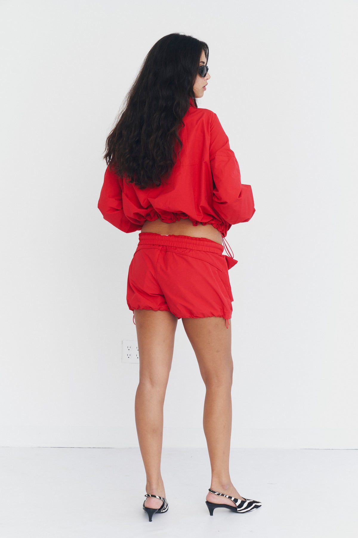 ALMA  JACKET IN RED