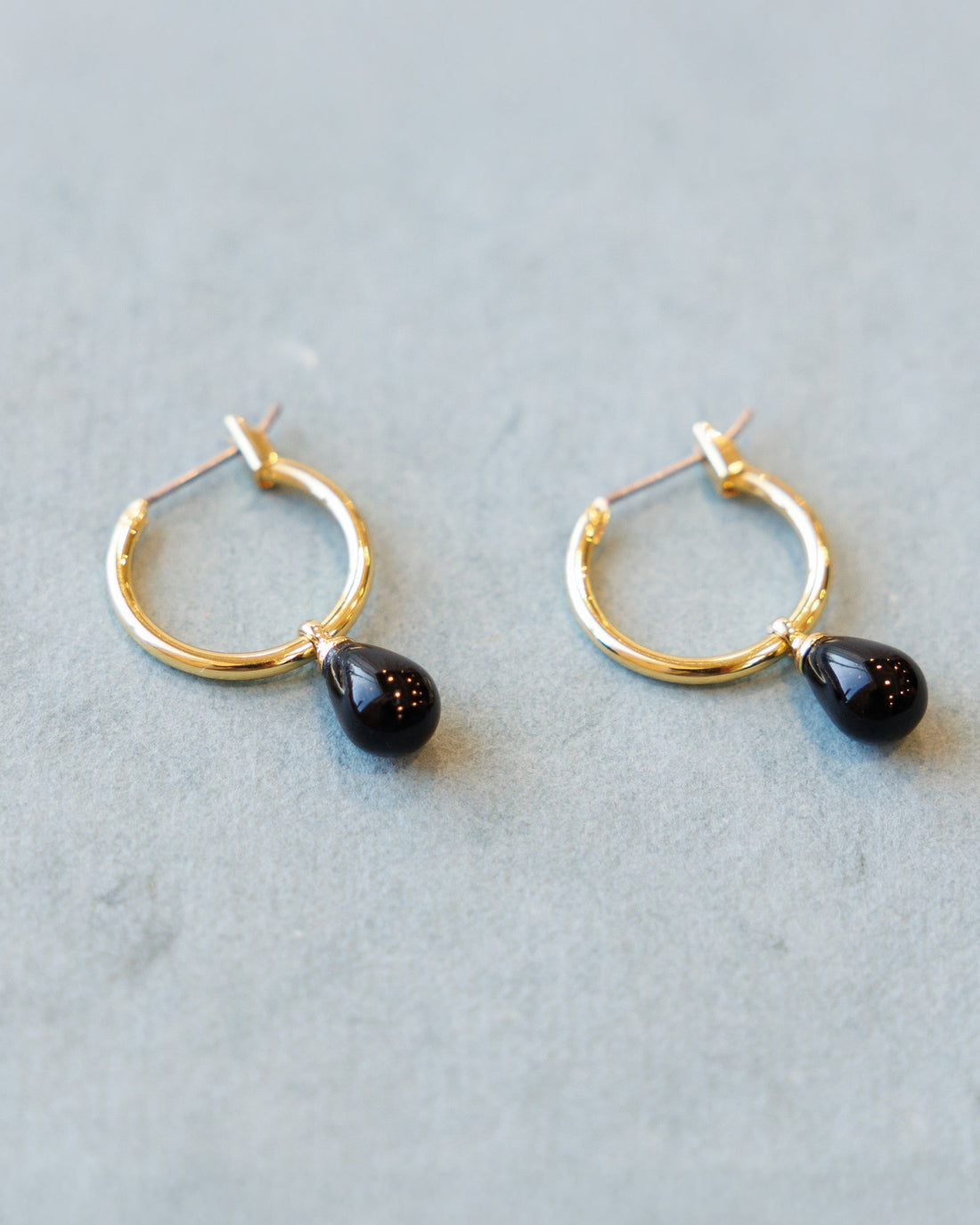 Hoop And Charm Earrings