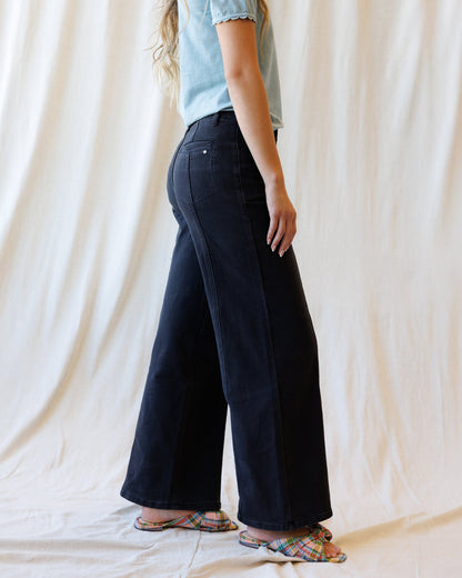 High Rise Seamed Trouser