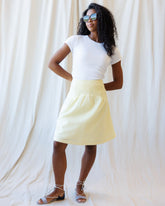 Downeast Off The Clock skirt in a stylish design, featuring a comfortable fit and versatile length for casual or dressy outfits.