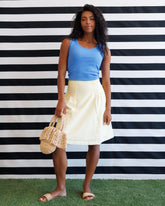 Downeast Off The Clock skirt in a stylish design, shown with a flattering fit and fabric details.