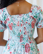 Downeast Complimentary Colors Dress featuring a vibrant, stylish dress with a colorful pattern and a flattering fit.