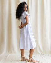 Downeast Countryside Dress featuring a floral pattern, flowing fabric, and a relaxed fit ideal for casual or summer wear.