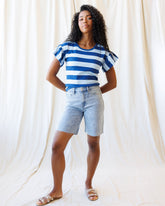 Downeast Charisma Tee, a stylish casual top in soft fabric with a relaxed fit and short sleeves, ideal for everyday wear.