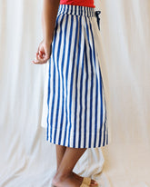 Downeast Sail Away skirt in lightweight fabric with a nautical-inspired design, featuring a comfortable waist and flowy silhouette.