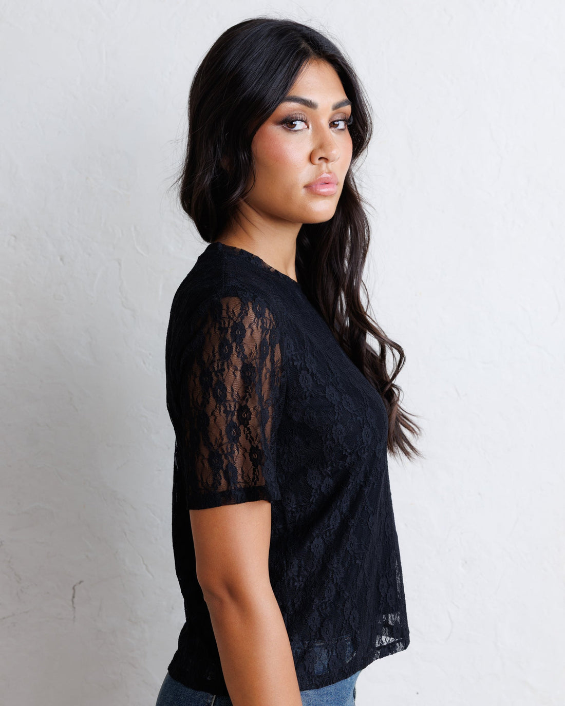 Laid Back Lace Tee