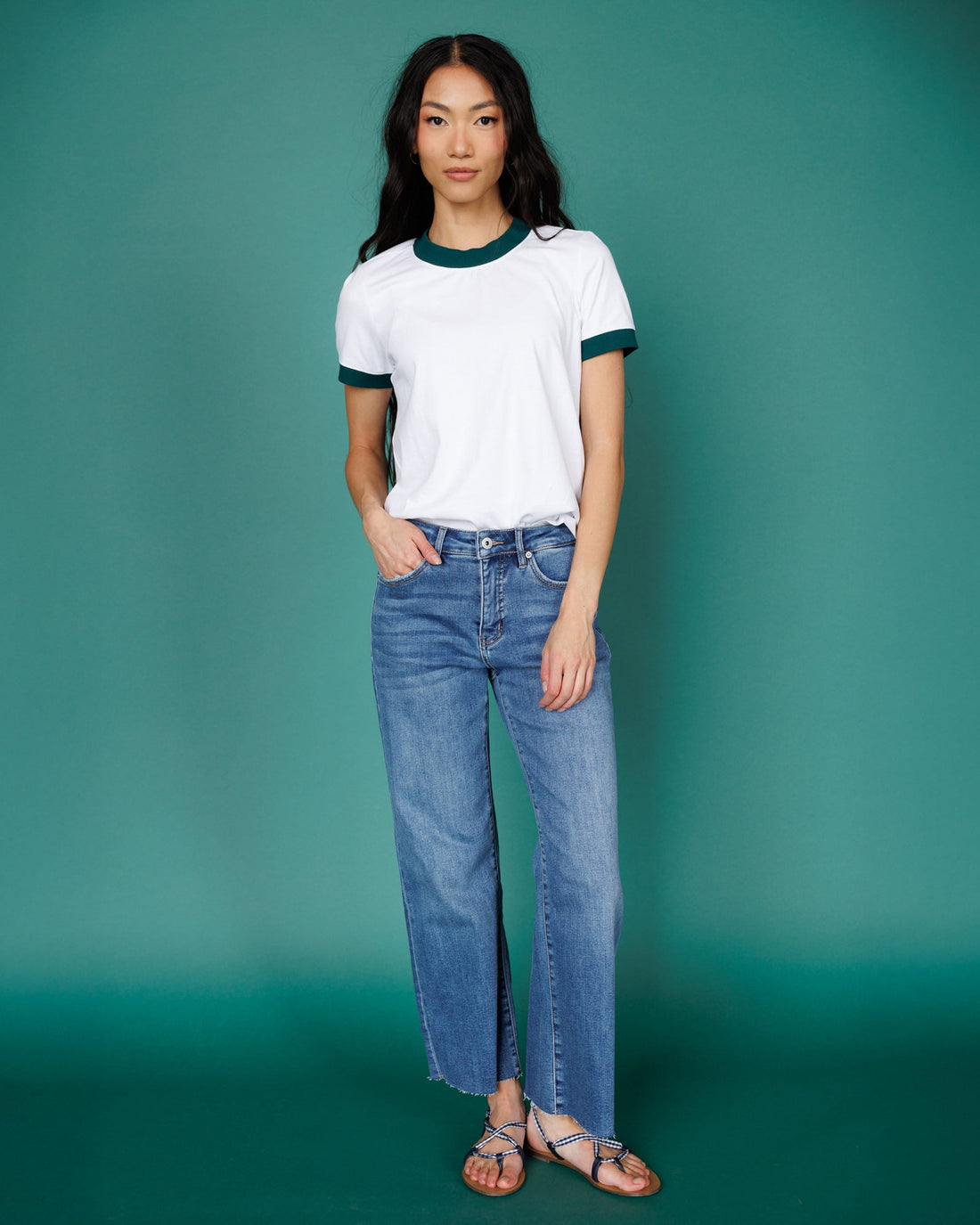 High Rise Wide Leg