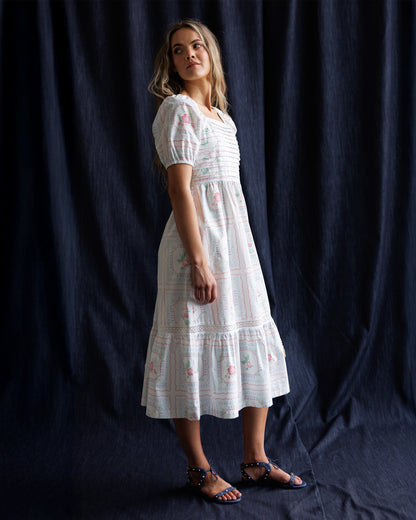 Cross Stitch Crochet Dress