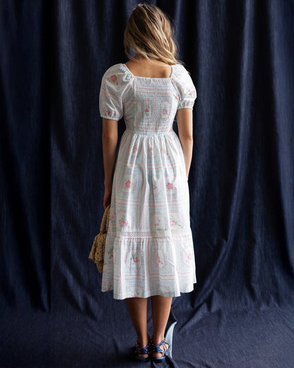 Cross Stitch Crochet Dress
