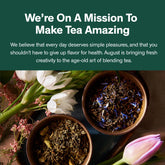 Black tea from August Uncommon Tea&