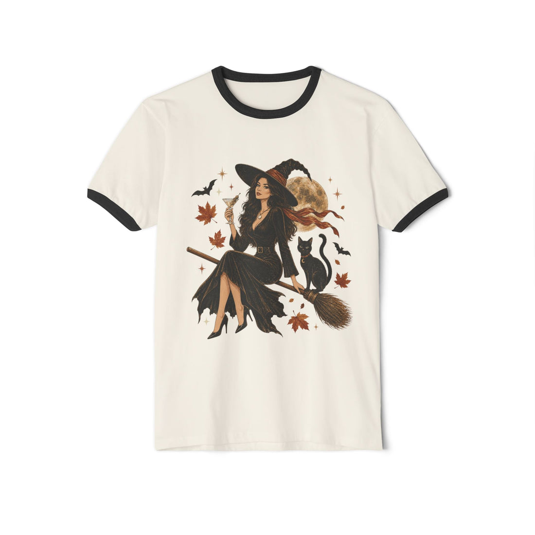 Midnight Martini Ringer Tee