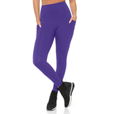 Fitkitty Culture BodyLove high-rise leggings in black, stretchy athletic wear for women, featuring a comfortable fit and sleek design.