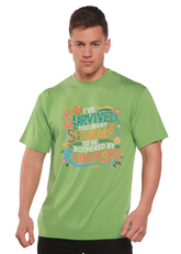 Unisex bamboo cotton graphic t-shirt by Spun Bamboo with "I&