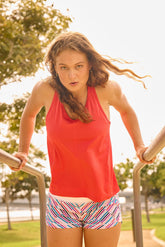 Goal Five Mesh It To Me training tank top, lightweight and breathable for outdoor workouts, with mesh panels for ventilation.