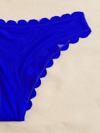 Split Swimsuit Women Sexy Bikini Lace Bikini High Waist Swimsuit