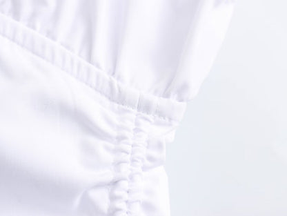 Women Clothing Sexy Sexy Pleating Strap Dress Women Summer Sweet Niche Hip Dress