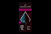 Annihilator Broadheads Double Bevel XL 125 grain broadhead with a sleek design for precise arrow shooting.