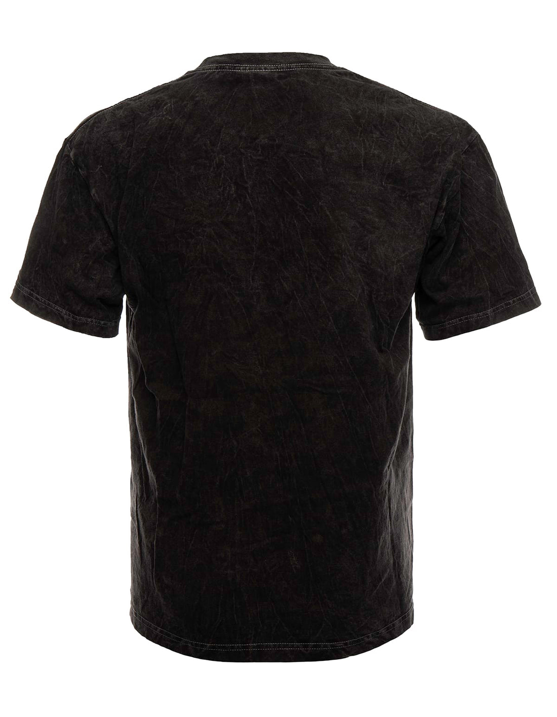 SpectraUSA Mineral Wash Carbon T-shirt showing back view with a natural mineral wash finish on soft cotton fabric.