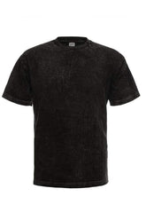 SpectraUSA Mineral Wash Carbon T-shirt displaying front view with mineral wash design and casual fit.