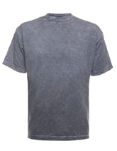 SpectraUSA Mineral Wash Steel T-shirt displayed front view, showcasing soft mineral wash fabric and classic crew neckline.