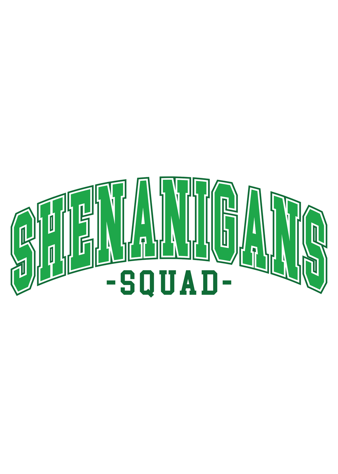 Unisex Shenanigans Squad bamboo and cotton graphic T-shirt by Spun Bamboo, featuring a colorful printed design on the front.