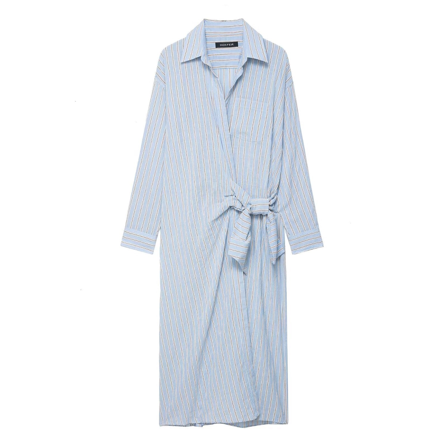 Fall Women Clothing Niche All Matching Slim Fit Slimming Casual Dress