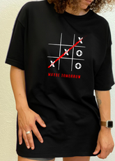 Spun Bamboo Maybe Tomorrow unisex bamboo cotton graphic T-shirt with printed design, men&