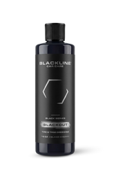 Blackline Car Care BLACKLINE® Blackout Trim and Tire Dressing in 16oz gel bottle, enhances and conditions vehicle trim and tires.