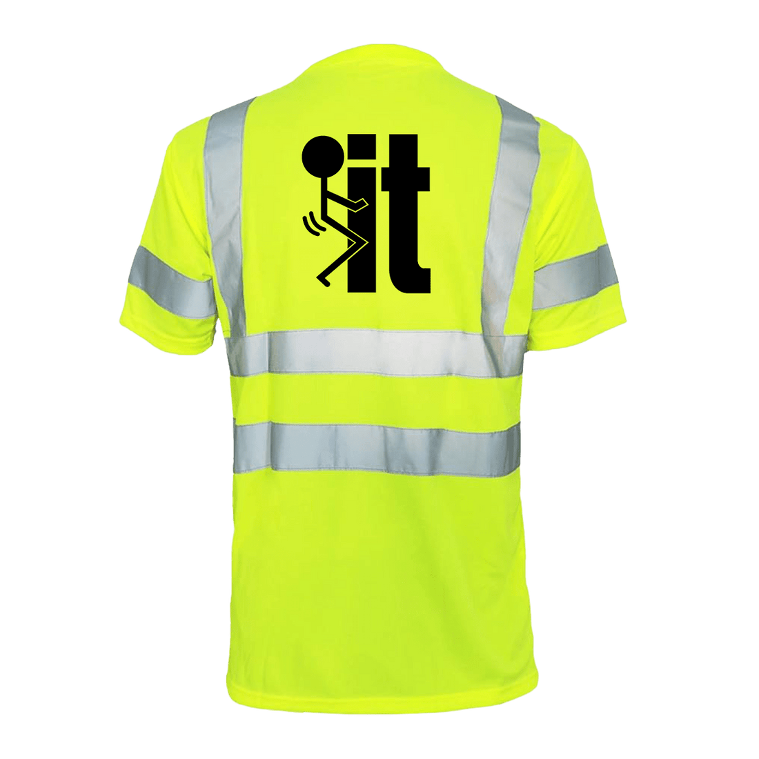 Reflective safety T-shirt by Armed American Supply with high-visibility reflective stripes and breathable fabric for safety.