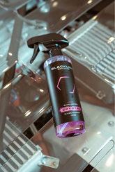 Blackline Car Care BLACKLINE® Crystal Glass Cleaner spray bottle, clear glass cleaner for automotive windows and mirrors.